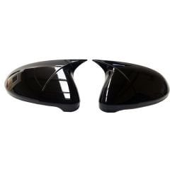 Vw passat b8 yarasa ayna kapağı pianoblack 2015+