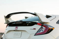 Honda civic fk7 için uygundur typer bagaj üstü spoiler 2016+ boyasız