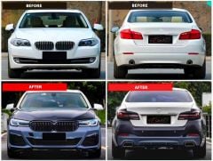 Bmw f10 dönüşüm body kiti g30 facelift model 2010 / 2016