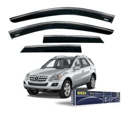 Mercedes w164 ml350 cam rüzgarlığı kromlu niken 2005 / 2011