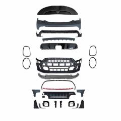 Mini cooper f55 4d jcw body kit tampon seti 2021+