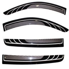 Mitsubishi l200 cam rüzgarlığı benekli 2016+