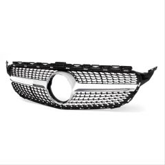 Mercedes w205 diamond ön panjur ızgara 2014 / 2018 gri