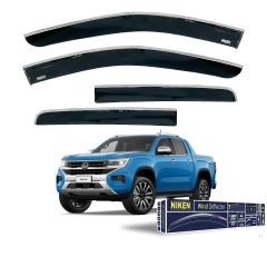 Vw amarok cam rüzgarlığı kromlu niken 2023+