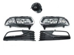 Vw polo 6C sis lambası farı çerçeveli çift duylu ve far anahtarı 2012+