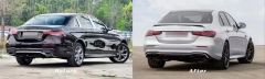 Mercedes w213 e63 difüzör ve egzoz seti amg 2021+