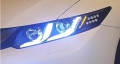Honda civic fb7 ön far ledli mercekli bi-xenon 2012+