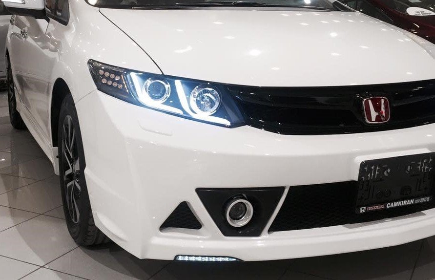 Honda civic fb7 ön far ledli mercekli bi-xenon 2012+