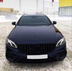 Mercedes w212 gtr amg ön panjur ızgara seti siyah 2009 / 2012