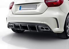 Mercedes w176 a45 difüzör ve egzoz ucu seti krom 2012 / 2015