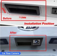 Audi a3 a4 a5 geri görüş kamerası bagaj açma düğmeli