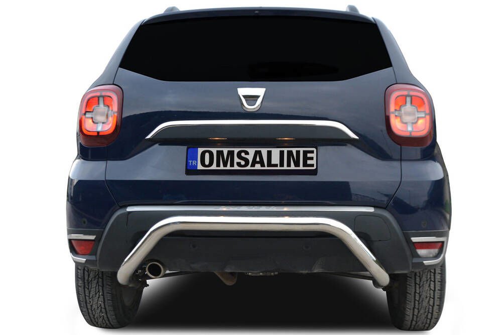 Dacia duster arka tampon koruma krom 2010 / 2017