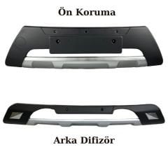 Kia sportage r ön arka tampon koruma plastik 2011 / 2016 yazısız