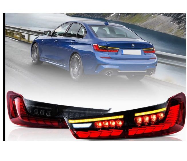 Bmw g20 gts stop lambası ledli dragon model kırmızı 2019+