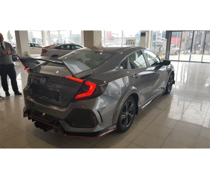 Honda civic fc5 typer bagaj üstü spoiler rr boyasız 2016-