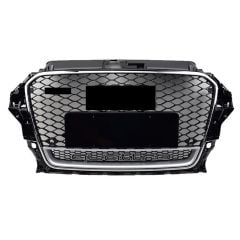 Audi a3 rs3 ön panjur ızgara krom siyah 2013 / 2016 quattro