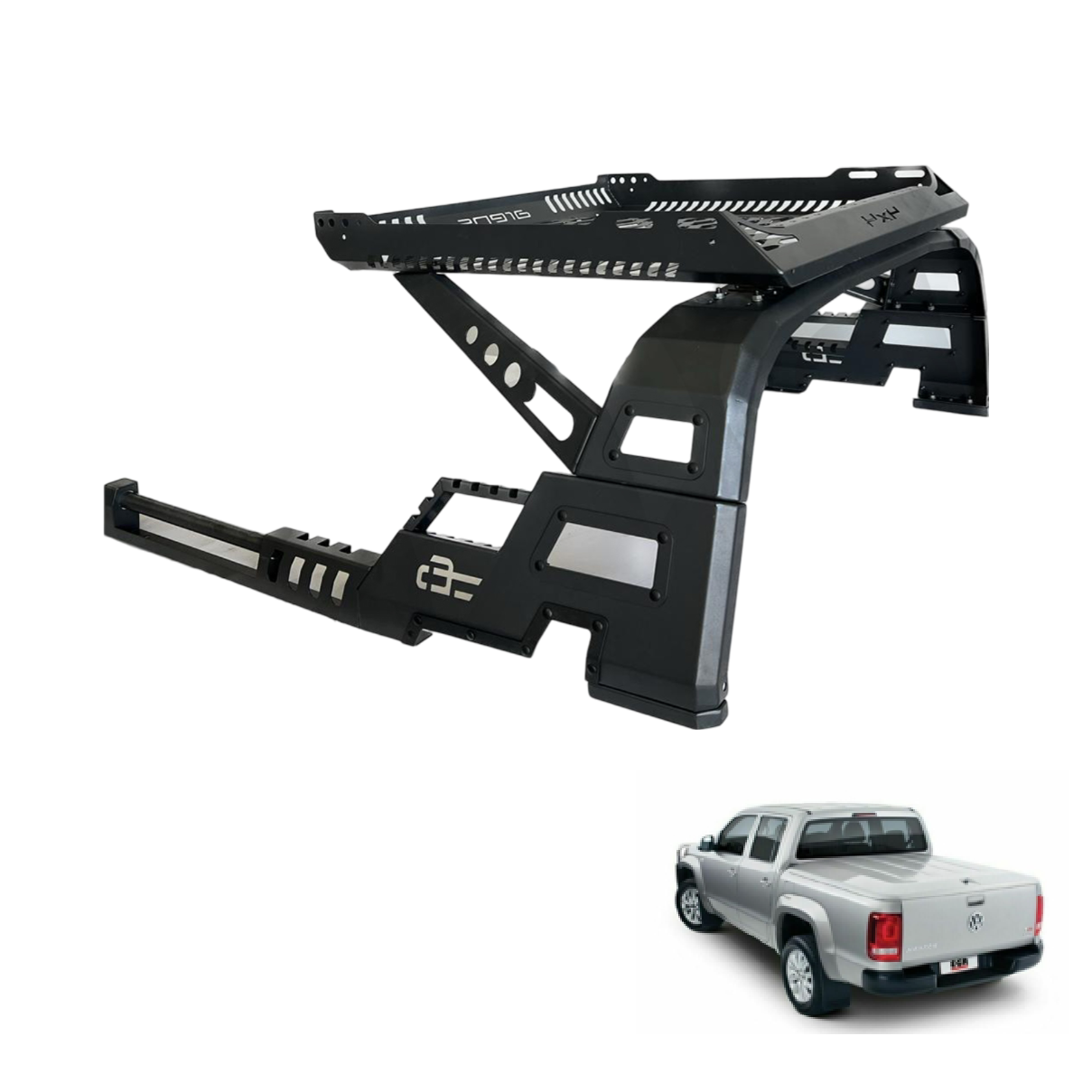 Vw amarok rollbar sepetli offroad metal 2010 / 2022