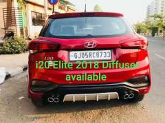 Hyundai i20 difüzör arka tampon dört çıkış egzoz 2018+