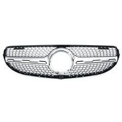 ﻿Mercedes w253 glc diamond ön panjur ızgara gri çıta 2020+