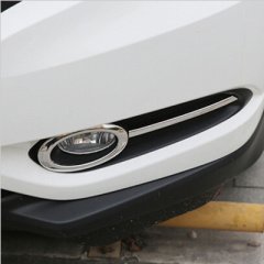 Honda hrv uyumlu ön sis lambası kromu nikelajı çıtası 2016+ yeni hrv