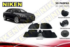 Audi a4 3d havuzlu paspas 2016+ B9 niken