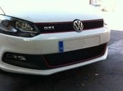 Vw Polo 6r gti ön panjur ızgara kırmızı şeritli 2009+
