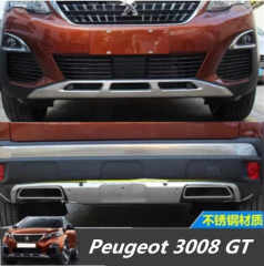 Peugeot 3008 ön ve arka koruma difüzör 2016+