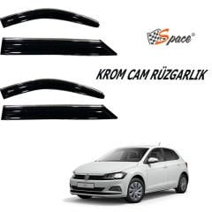 Volkswagen POLO Krom cam rüzgarlığı 2019-2021 / CARU408