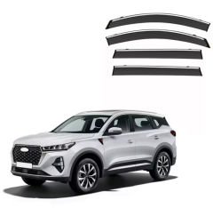 Chery tiggo 7 pro cam rüzgarlığı krom çıtalı 2020+