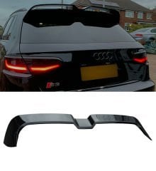 Audi a3 8v bagaj üstü spoiler pianoblack boyalı oettinger 2013 / 2020