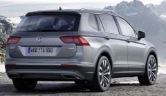 Vw tiguan arka tampon difüzör çift çıkış 2016+ r-line görünüm