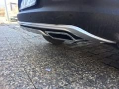 Kia sportage ön ve arka koruma difüzörü çift çıkış egzos 2010 / 2015
