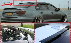 Vw jetta cam üstü spoiler pianoblack boyalı yarasa 2011 / 2017