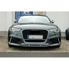 Audi a6 rs6 ön panjur ızgara 2012 / 2014 krom siyah quattro