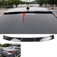 Skoda süper b cam üstü spoiler pianoblack boyalı yarasa 2020+