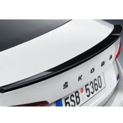 Skoda octavia bagaj üstü spoiler pianoblack boyalı vrs 2020+