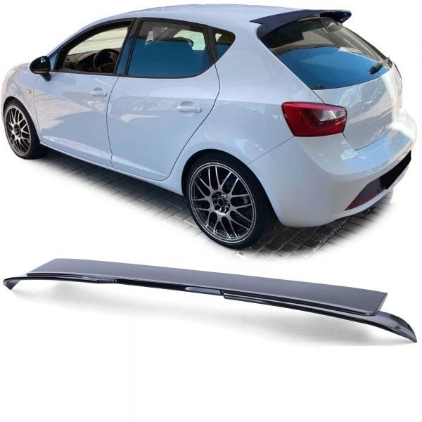 Seat ibiza bagaj üstü spoiler pianoblack boyalı 2008 / 2017