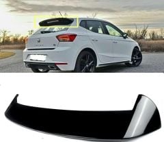 Seat ibiza bagaj üstü spoiler pianoblack boyalı 2017+