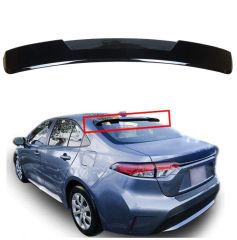 Toyota corolla cam üstü spoiler pianoblack boyalı 2019+