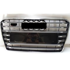Audi a7 s7 ön panjur ızgara 2010 / 2014 krom siyah