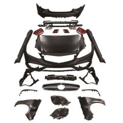 Mercedes w212 dönüşüm yükseltme body kit w212 makyajlı amg