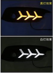 Honda civic fc5 sis lambası farı drl led gündüz farı 3 ok ağaç dizayn 2016 / 2020