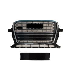 Audi q5 sq5 ön panjur ızgara 2012 / 2016 krom siyah