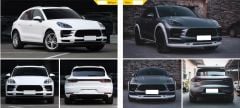 Porsche macan wide body kit tampon seti 2018+