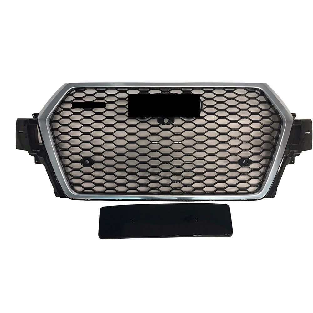 Audi q7 rsq7 ön panjur ızgara 2015 / 2019 krom siyah