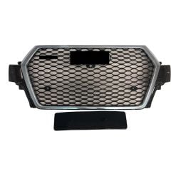 Audi q7 rsq7 ön panjur ızgara 2015 / 2019 krom siyah