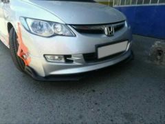 Honda civic fd6 uyumlu mugen rr ön tampon altı lip 2006 / 2011