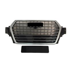 Audi q7 sq7 ön panjur ızgara 2015 / 2019 krom siyah