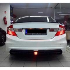 HONDA CIVIC FB7 2012-2015 RR ARKA TAMPON TEK CIKISLI