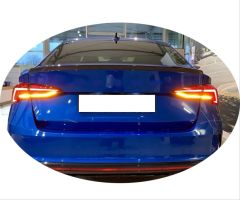 Skoda octavia bagaj üstü spoiler pianoblack 2021+